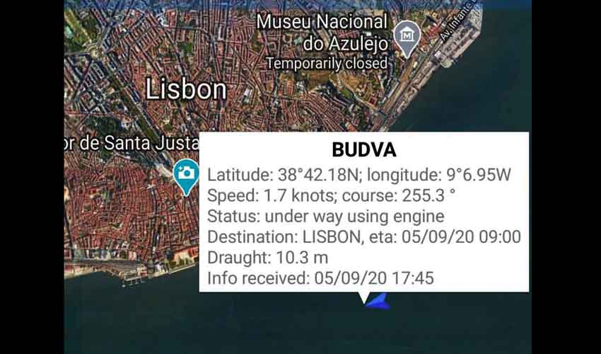 mapa budva
