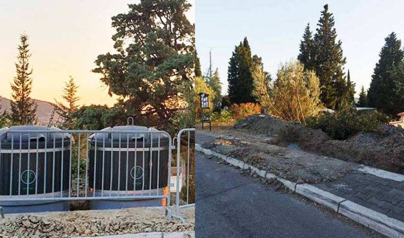 Uklonjeni podzemni kontejneri sa Belvedera