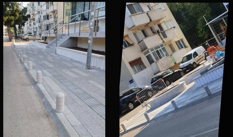 Projektanti nisu shvatili da su trotoari za pješake...