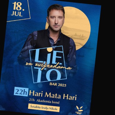 Večeras koncert  Hari Mata Hari 