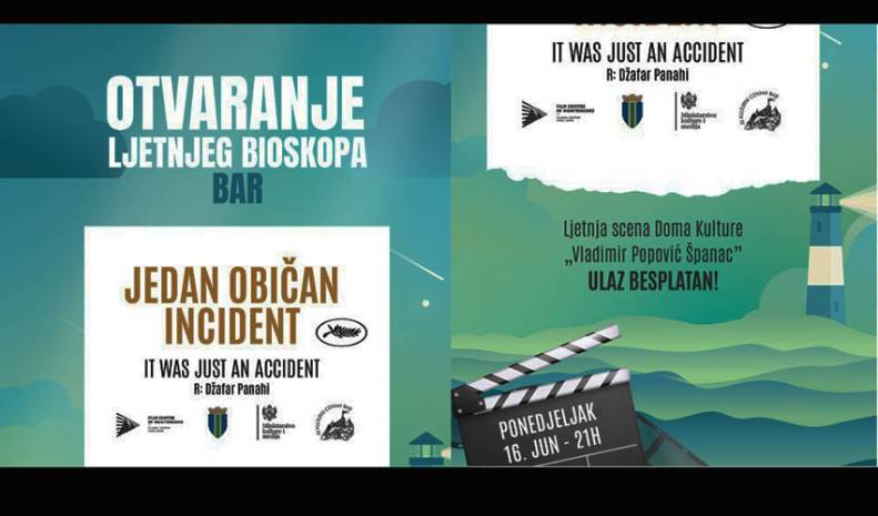 Najava: Svečano otvaranje prvog stalnog ljetnjeg bioskopa u Crnoj Gori