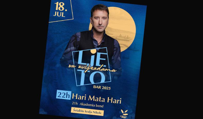 Večeras koncert  Hari Mata Hari 