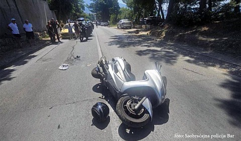 motor na cesti